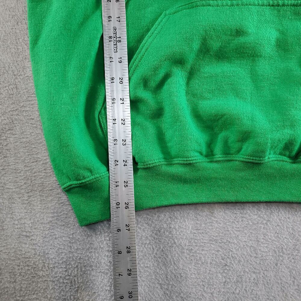 Neely Irish Pub Hoodie Mens Large Green Gildan May Your Cup Ne'er Run Dry Pullov - Picture 4 of 9